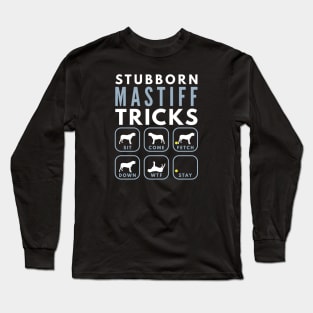 Stubborn English Mastiff Tricks - Dog Training Long Sleeve T-Shirt